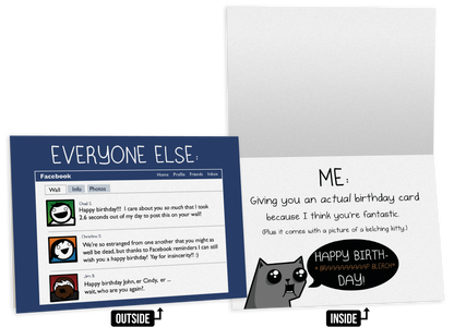 NSFW Birthday Greeting Card Bundle - 4 pack