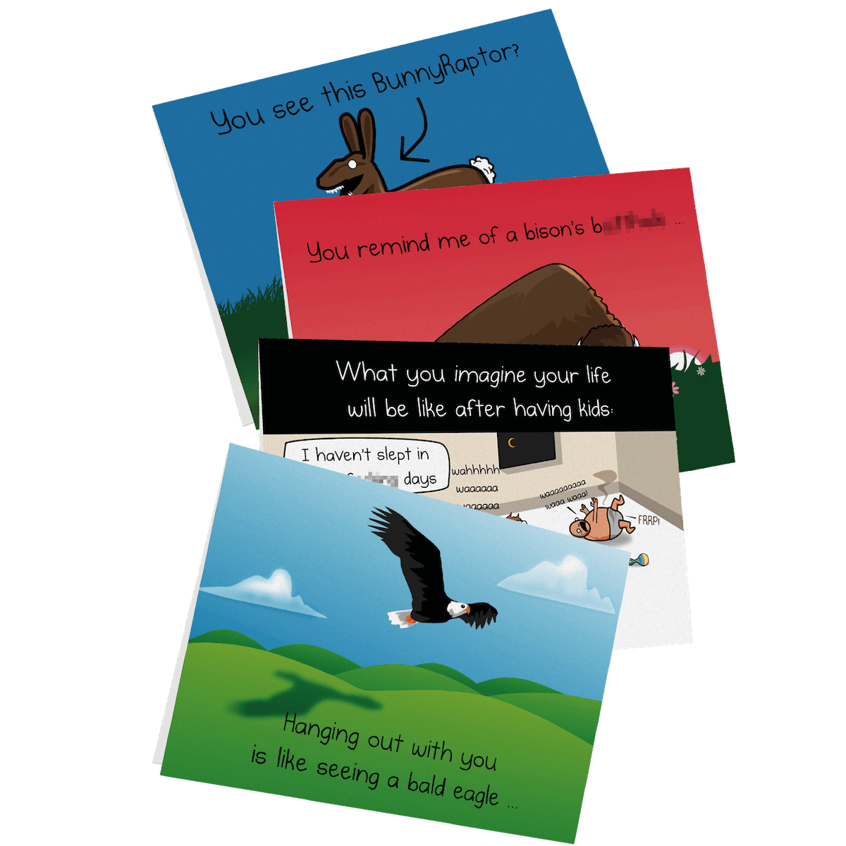 Bald Eagle - NSFW Friendship Card