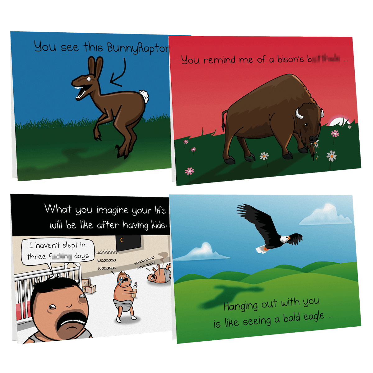 Bald Eagle - NSFW Friendship Card