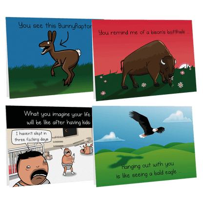 Bald Eagle - NSFW Friendship Card
