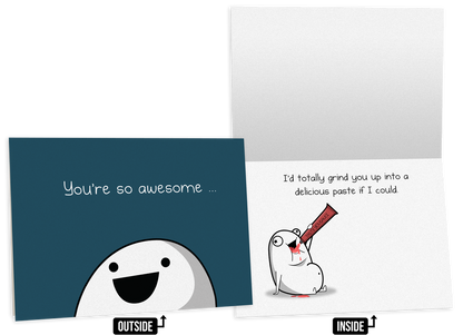 Bald Eagle - NSFW Friendship Card