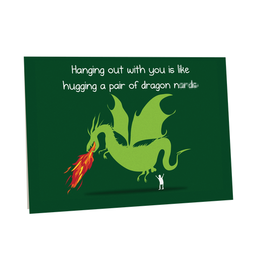 Dragon Nards - NSFW Love & Friendship Greeting Card