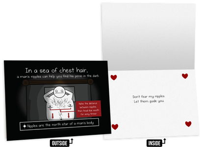 Nipples - NSFW Love & Friendship Greeting Card