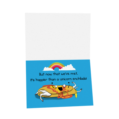 Poop Taco - NSFW Love & Friendship Greeting Card