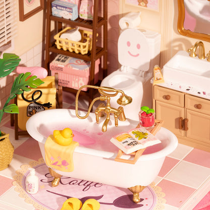 Mô hình nhà tắm thu nhỏ Rolife Pop Bubble Bathroom DW014B - Super Creator Series