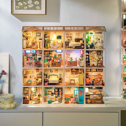 Rolife Warm Dining Room DW015B - Nhà mô hình mini lắp ráp - Super Creator Series