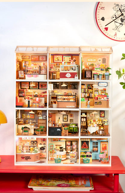 Rolife Flavorful Ice Cream DIY Miniature House DW018B - Mô hình nhà búp bê mini tự lắp ráp - Rolife DW018B