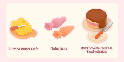 Rolife Tasty Cake Shop DIY Miniature House DW019B - Mô hình nhà búp bê thu nhỏ tự lắp ráp - Rolife