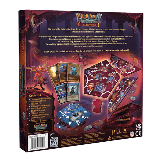 Clank! Catacombs: Underworld Board Game Expansion