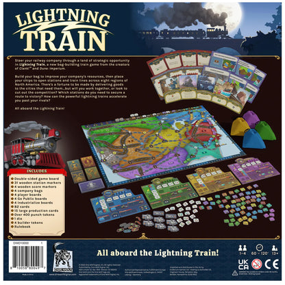 Lightning Train Board Game