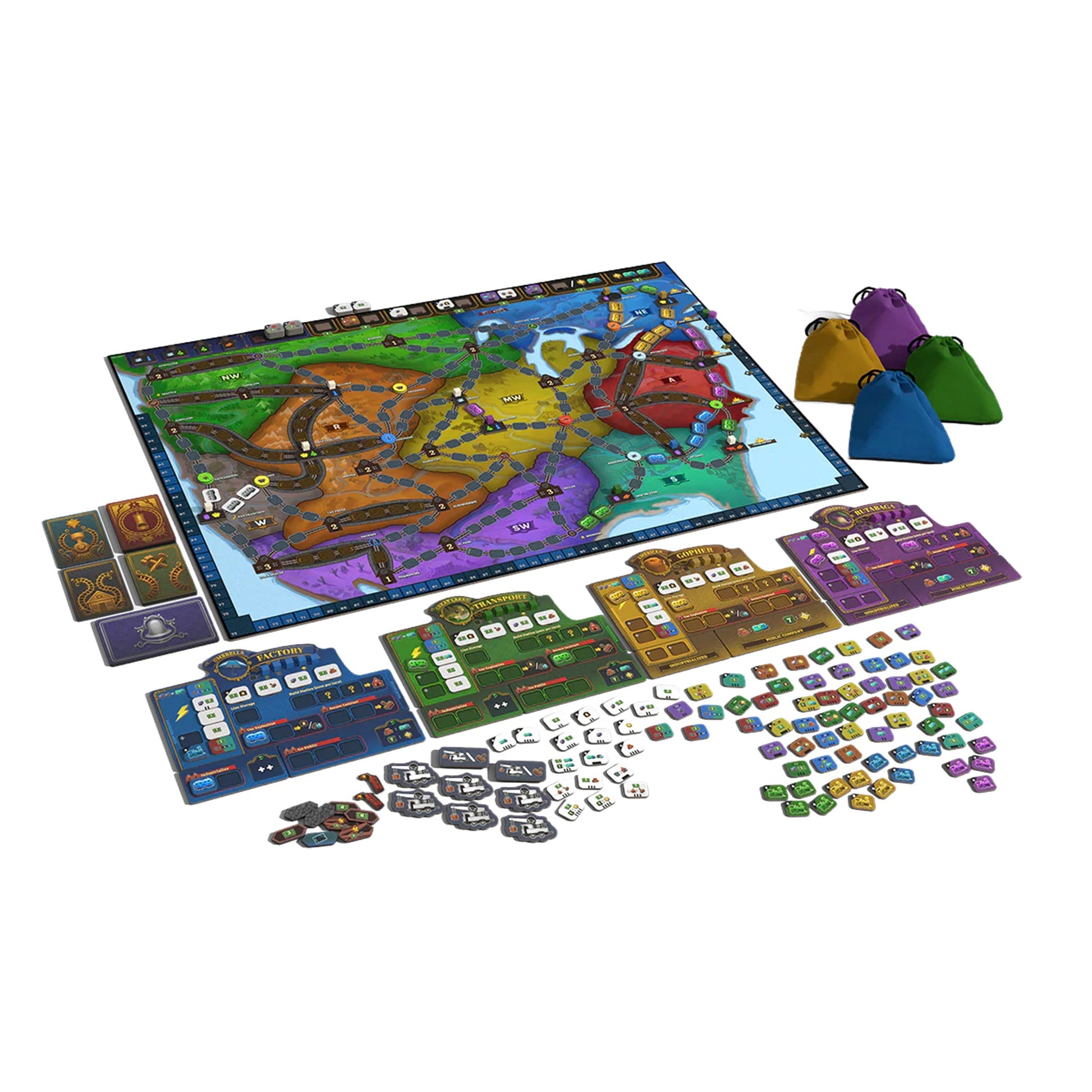 Lightning Train Board Game