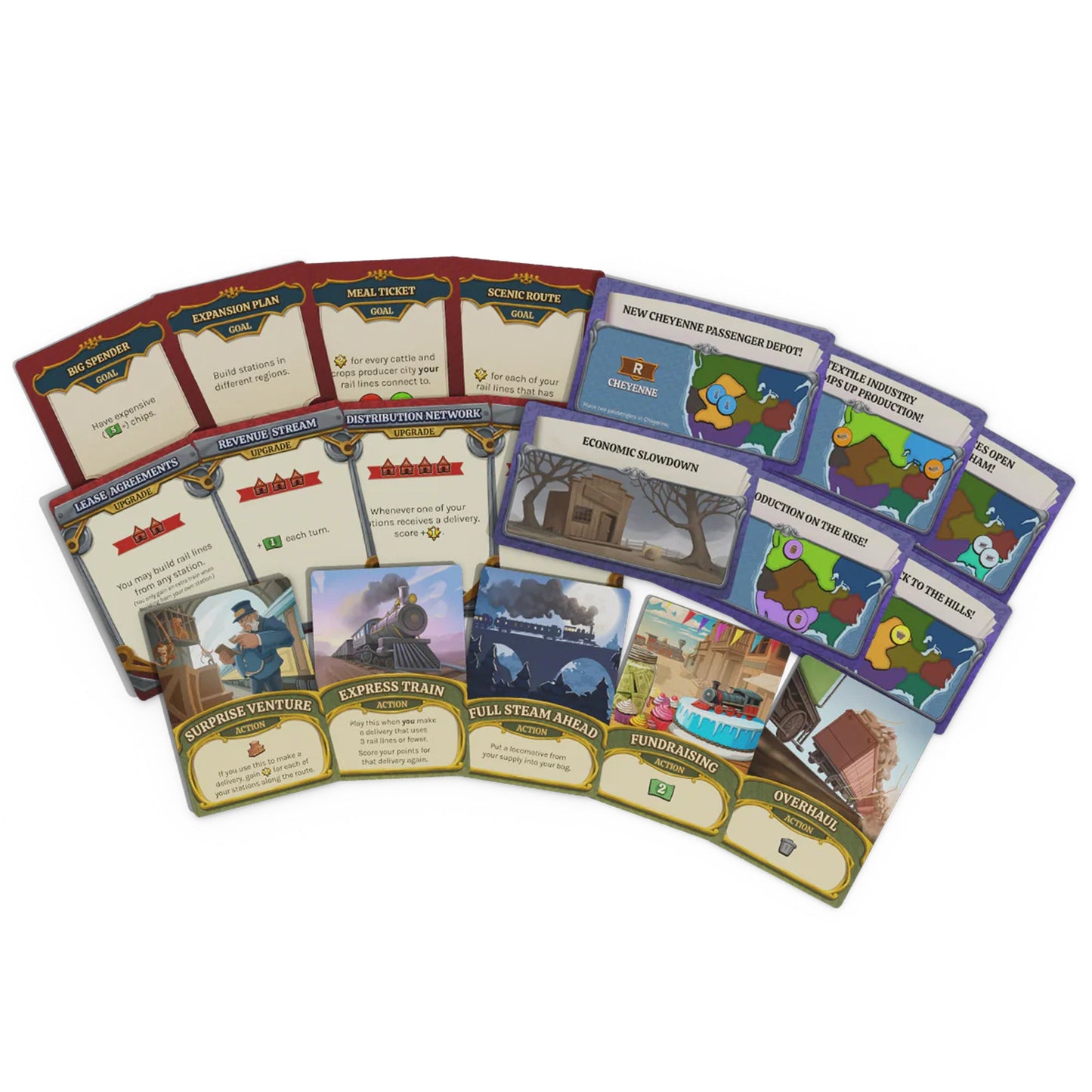Lightning Train Board Game