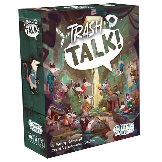 Trash Talk Board Game - Trò chơi Tiệc tùng Hài hước - Friendly Skeleton