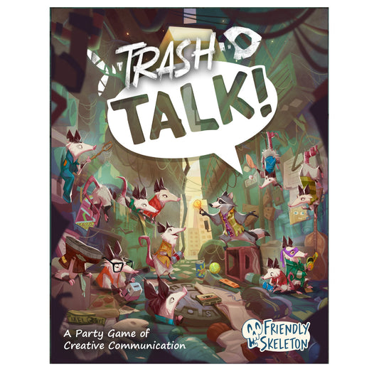 Trash Talk Board Game - Trò chơi Tiệc tùng Hài hước - Friendly Skeleton