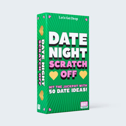 Date Night Scratch-Off Cards - Bộ Thẻ Cào 50 Ý Tưởng Hẹn Hò Độc Đáo - Relatable - Hình ảnh sản phẩm
