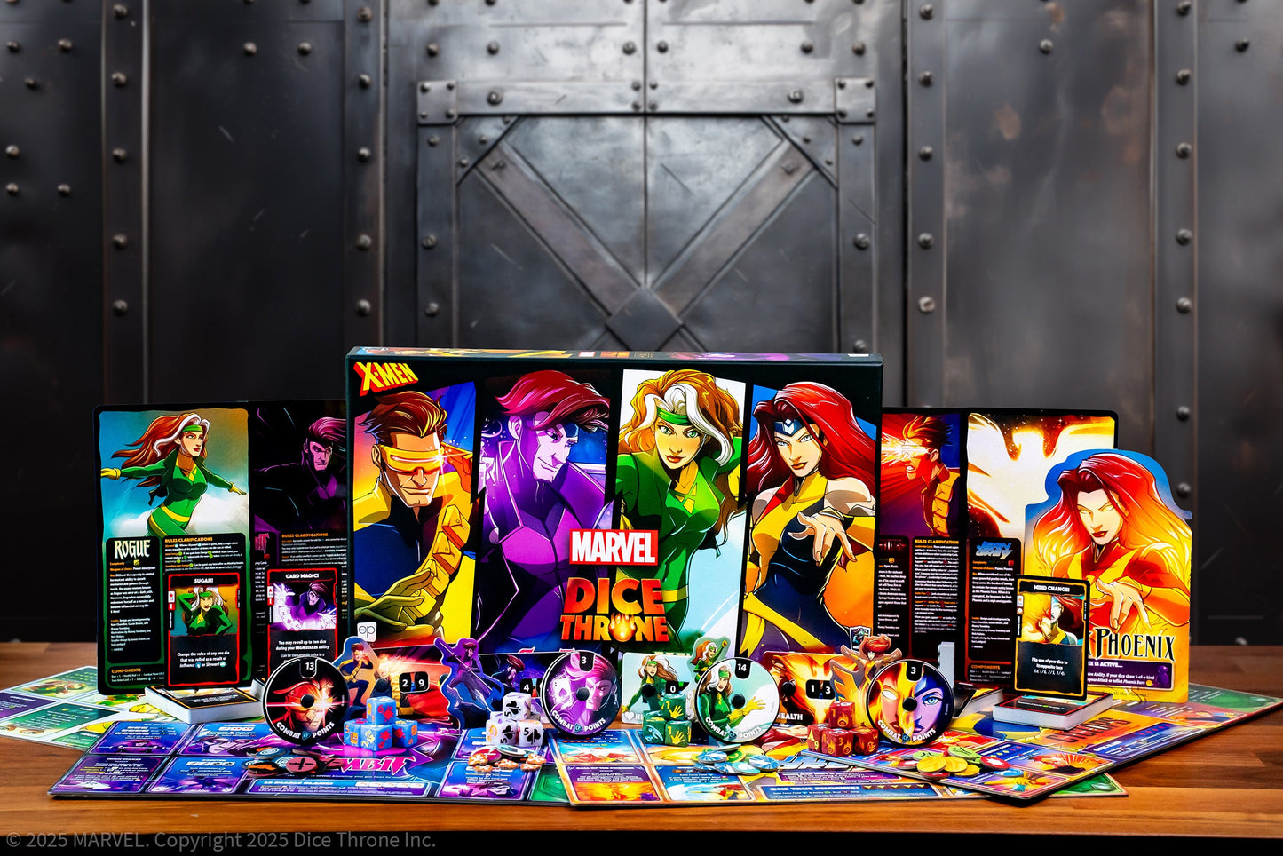 Marvel X-Men Dice Throne Box 2 (Cyclops, Gambit, Rogue, Jean Grey) - Board Game Chiến Thuật Đối Kháng - The Op Games