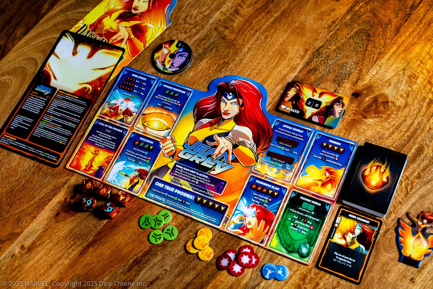 Marvel X-Men Dice Throne Box 2 (Cyclops, Gambit, Rogue, Jean Grey) - Board Game Chiến Thuật Đối Kháng - The Op Games