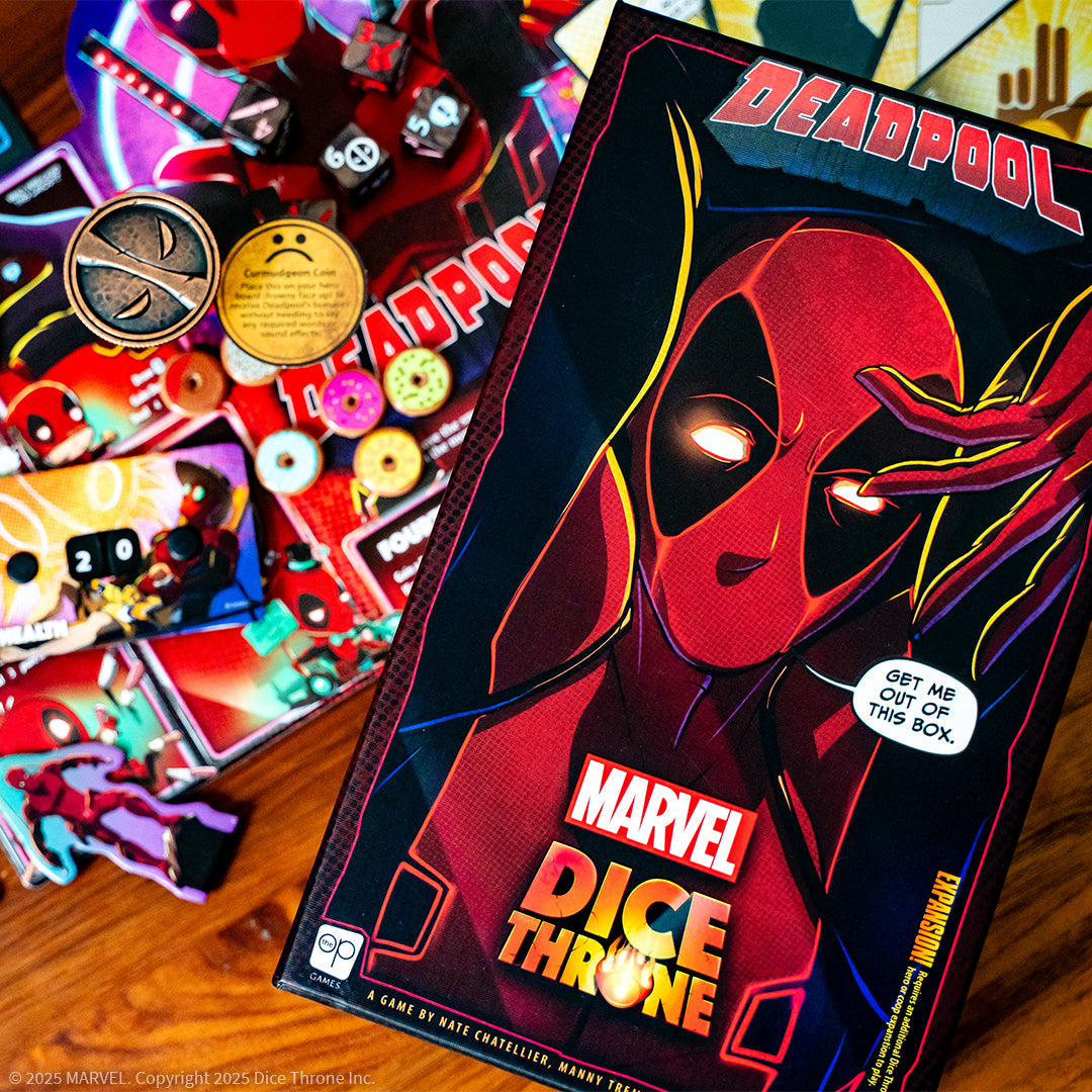 Marvel Dice Throne: Deadpool "Deluxe" Expansion - Bản mở rộng trò chơi xúc xắc Marvel - The Op Games