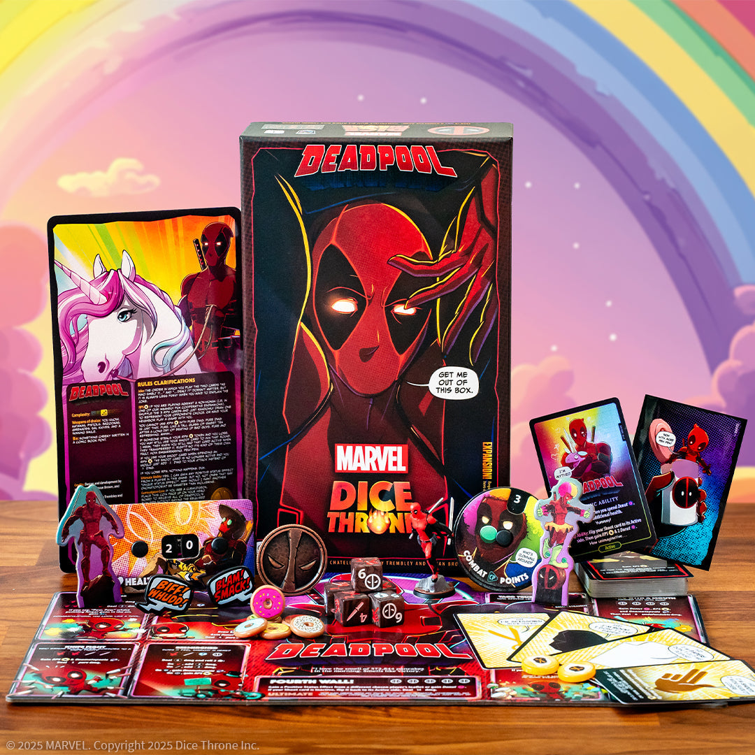 Marvel Dice Throne: Deadpool "Deluxe" Expansion - Bản mở rộng trò chơi xúc xắc Marvel - The Op Games