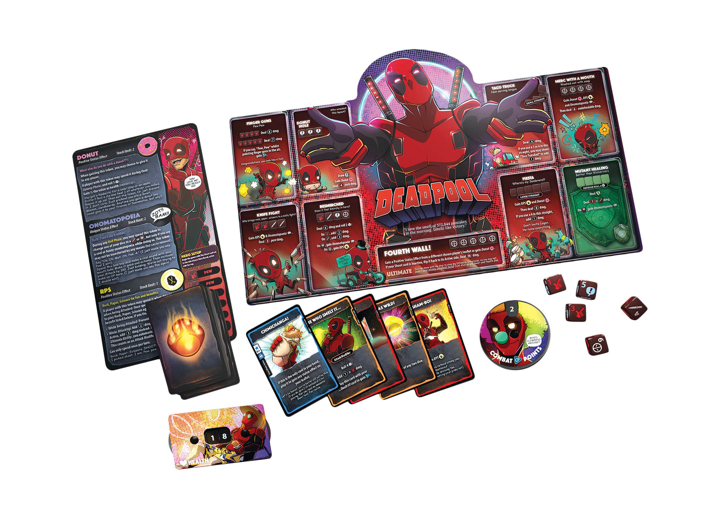 Marvel Dice Throne: Deadpool "Deluxe" Expansion - Bản mở rộng trò chơi xúc xắc Marvel - The Op Games