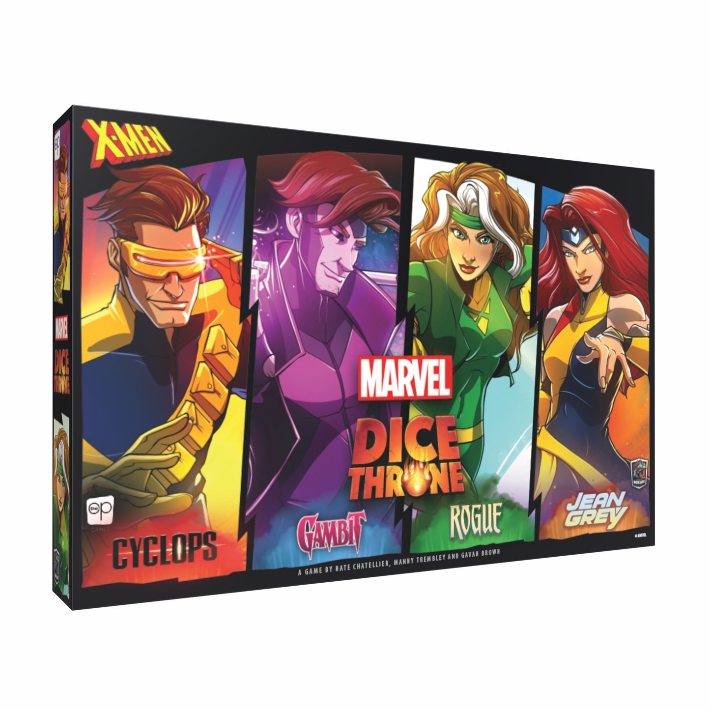 Marvel X-Men Dice Throne Box 2 (Cyclops, Gambit, Rogue, Jean Grey) - Board Game Chiến Thuật Đối Kháng - The Op Games