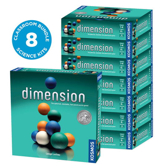 Dimension - Classroom Bundle 8-Pack - Bộ 8 Trò Chơi Xếp Bi 3D Trí Tuệ Giáo Dục - Thames & Kosmos - Hình ảnh sản phẩm