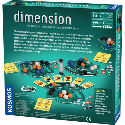 Dimension Board Game | Trò Chơi Xếp Hình 3D Tốc Độ | Thames & Kosmos