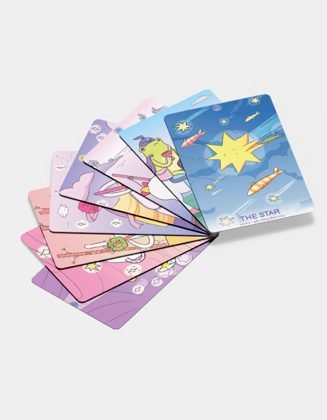 gấu bông đình may Tarot