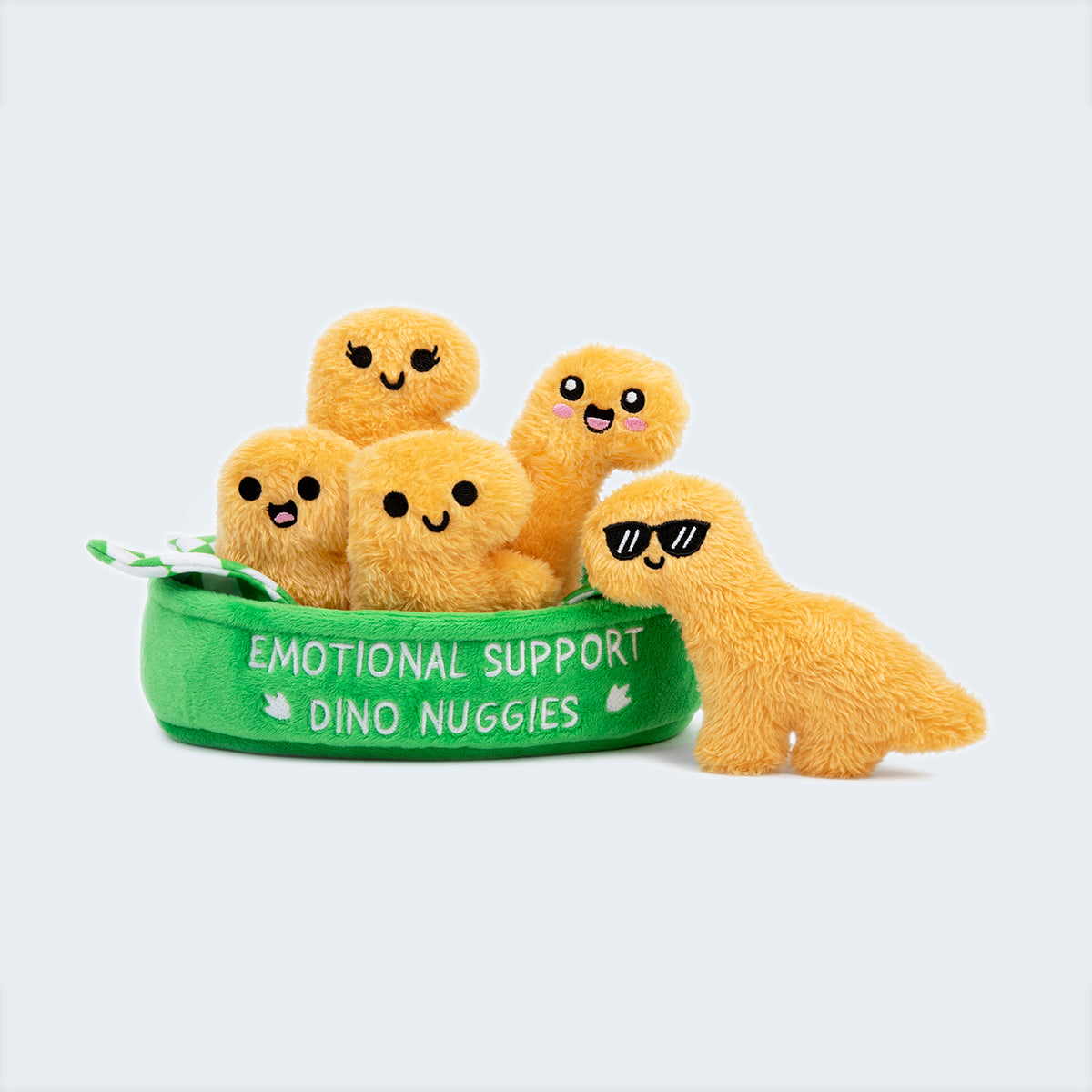 Emotional Support Dino Nuggies - Thú Bông Khủng Long Mini Relatable - Hình ảnh sản phẩm