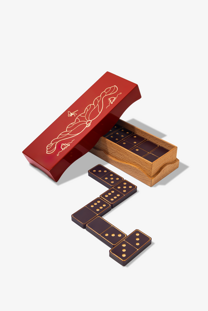 Indochine Fleur de Lotus Dominoes Set