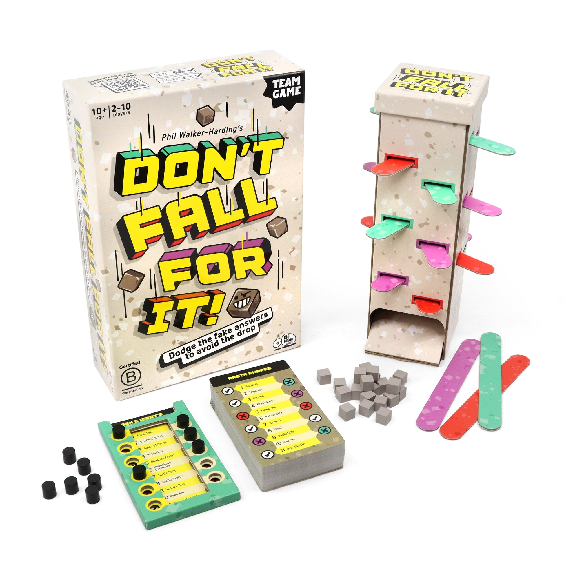 Don't Fall For It! - Trò Chơi Đố Vui Trivia Và Rút Gỗ - Big Potato Games Big Potato Games - ảnh 3 - Board Game