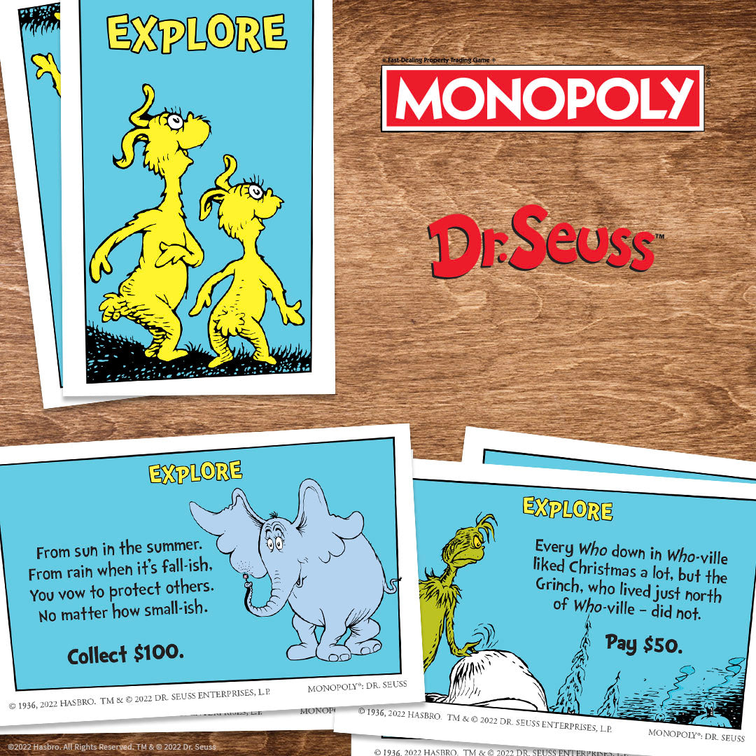 MONOPOLY®: Dr. Seuss - Trò chơi Cờ Tỷ Phú - The Op Games