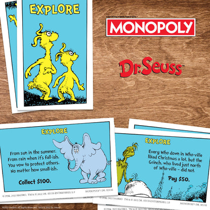 MONOPOLY®: Dr. Seuss - Trò chơi Cờ Tỷ Phú - The Op Games