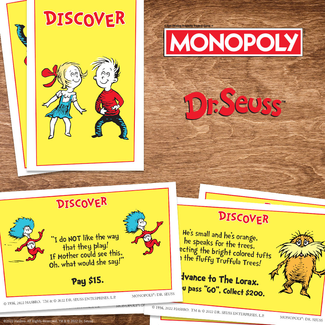 MONOPOLY®: Dr. Seuss - Trò chơi Cờ Tỷ Phú - The Op Games
