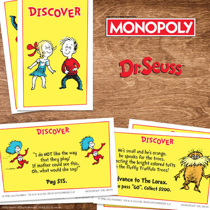 MONOPOLY®: Dr. Seuss - Trò chơi Cờ Tỷ Phú - The Op Games