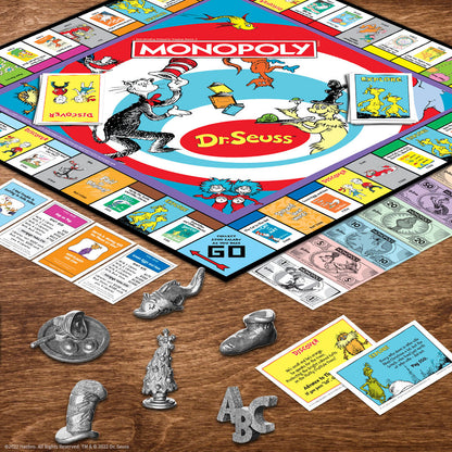 MONOPOLY®: Dr. Seuss - Trò chơi Cờ Tỷ Phú - The Op Games