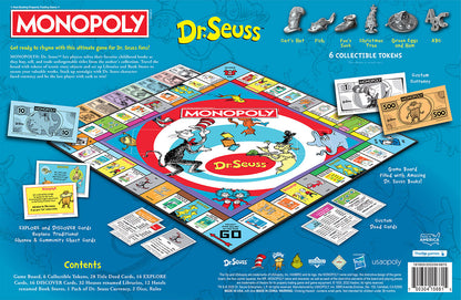 MONOPOLY®: Dr. Seuss - Trò chơi Cờ Tỷ Phú - The Op Games