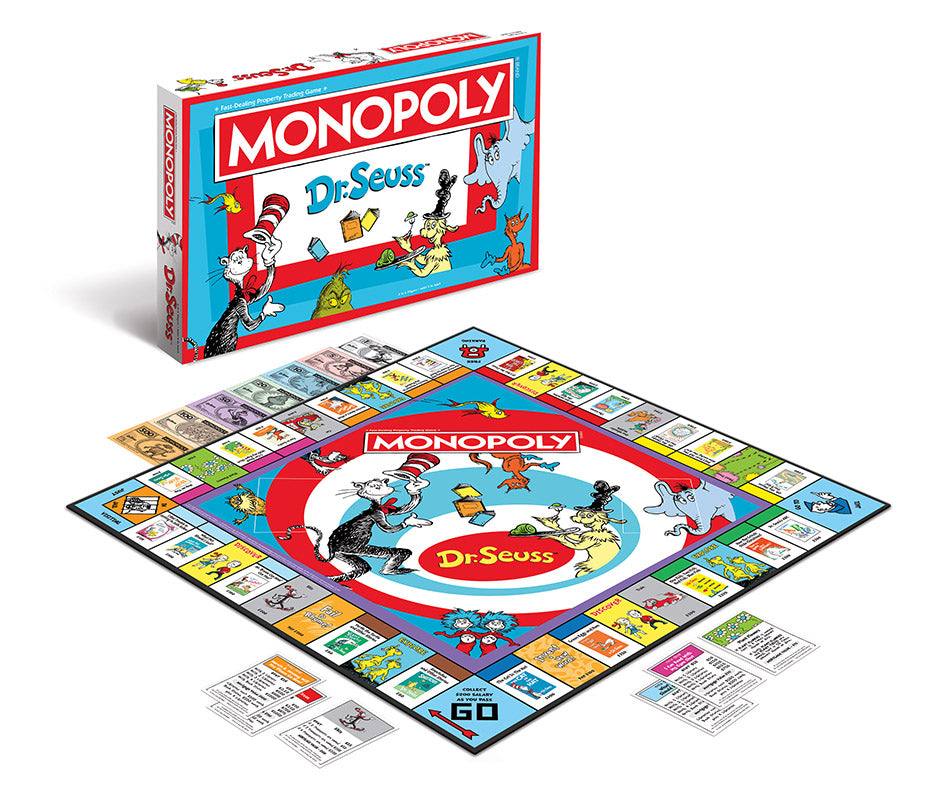 MONOPOLY®: Dr. Seuss - Trò chơi Cờ Tỷ Phú - The Op Games