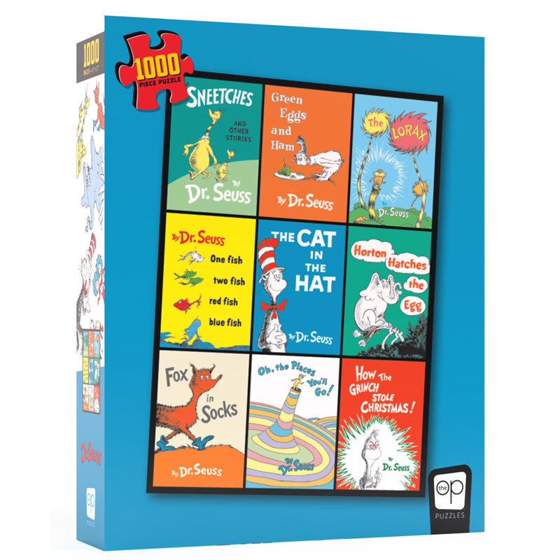 Dr. Seuss “The Dr. Seuss Collection” 1000 Piece Puzzle - Bộ ghép hình 1000 mảnh - The Op Games - Hình ảnh sản phẩm