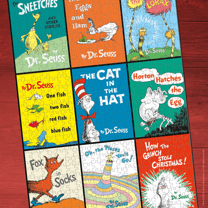Dr. Seuss “The Dr. Seuss Collection” 1000 Piece Puzzle - Bộ ghép hình 1000 mảnh - The Op Games - Hình ảnh bổ sung 5