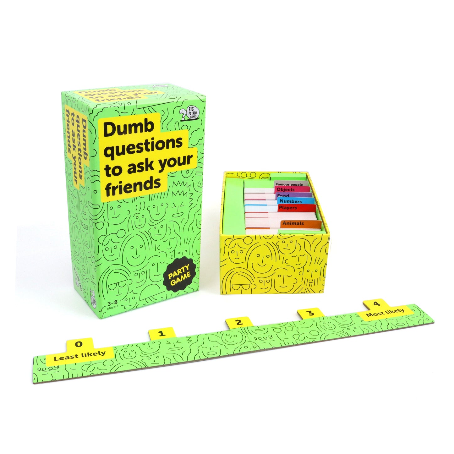 Dumb Questions to Ask Your Friends - Board Game Tiệc Tùng Hài Hước - Big Potato Games Big Potato Games - ảnh 1 - Party Game