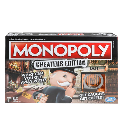 Cờ Tỷ Phú Monopoly Cheaters Edition - Phiên Bản Phá Luật (Kèm Còng Tay)