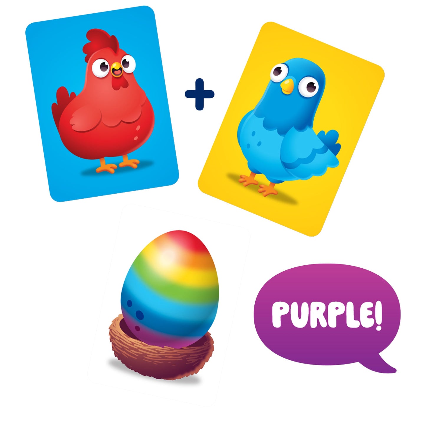 Egg Slam Card Game - Trò chơi thẻ bài tốc độ và giáo dục màu sắc - Format Games - Góc nhìn khác 3