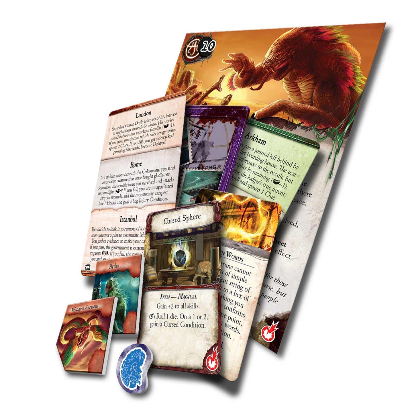Eldritch Horror: Forsaken Lore Expansion - Bản mở rộng Board Game kinh dị Lovecraft - Fantasy Flight Games - Hình ảnh bổ sung 5