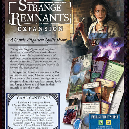 Eldritch Horror Strange Remnants Expansion - Board game kinh dị Lovecraftian - Fantasy Flight Games - Góc nhìn khác 3