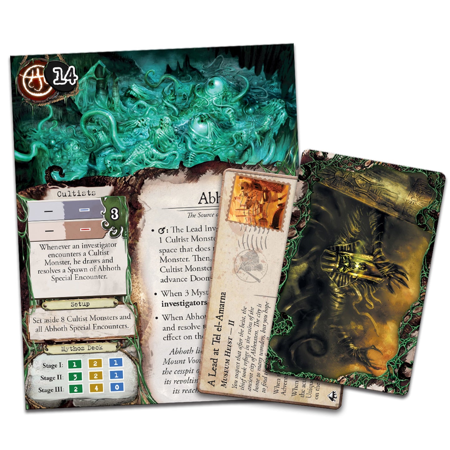 Eldritch Horror Under the Pyramids Expansion - Board game phiêu lưu kinh dị - Fantasy Flight Games