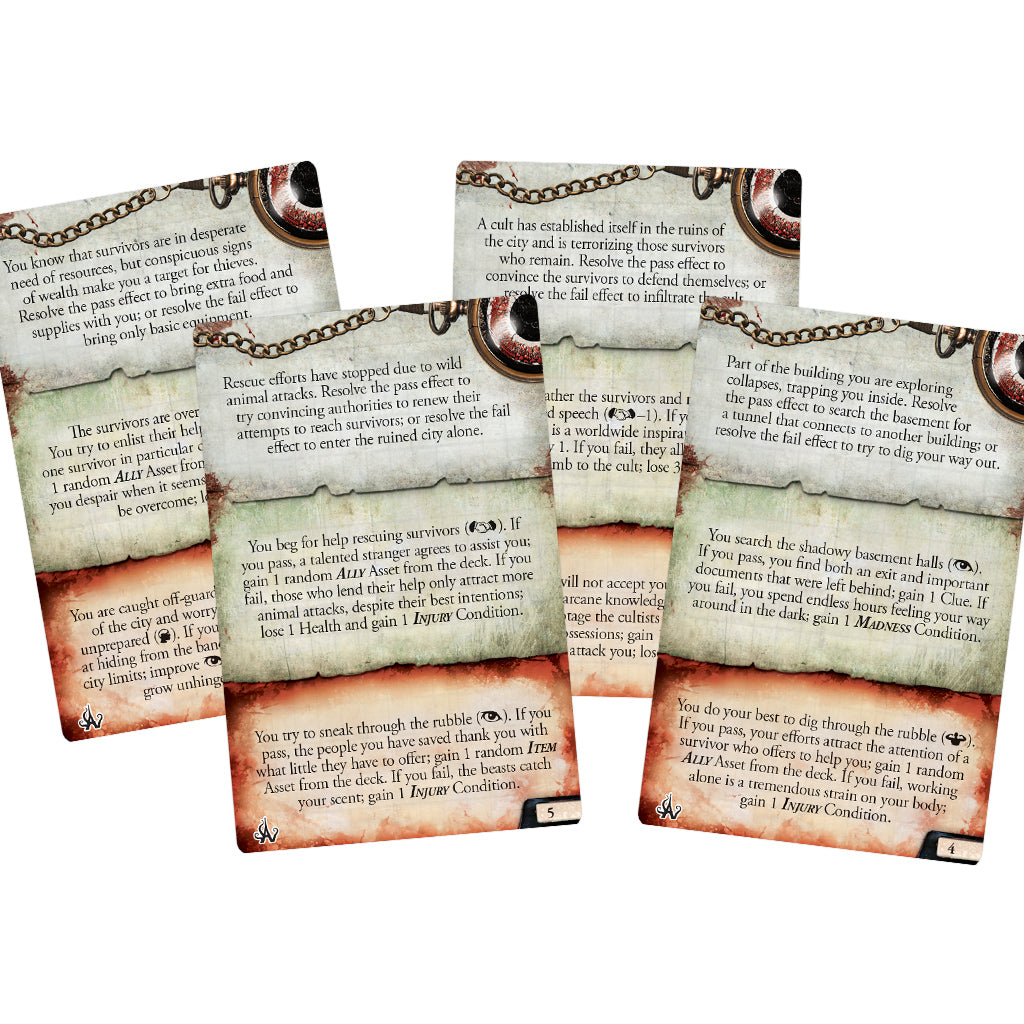 Eldritch Horror Cities in Ruin Expansion - Bản mở rộng Board Game - Fantasy Flight Games - Hình ảnh bổ sung 4