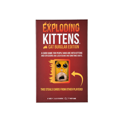 Exploding Kittens: Cat Burglar Edition - Board Game Thẻ Bài Tiệc Tùng - Exploding Kittens