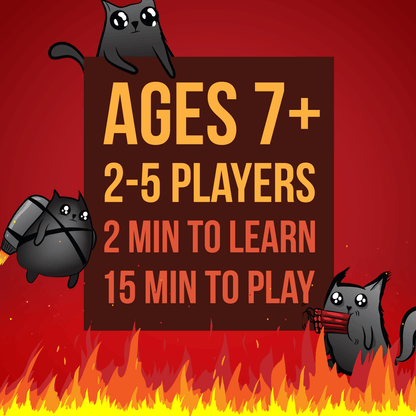 Exploding Kittens: Cat Burglar Edition - Board Game Thẻ Bài Tiệc Tùng - Exploding Kittens