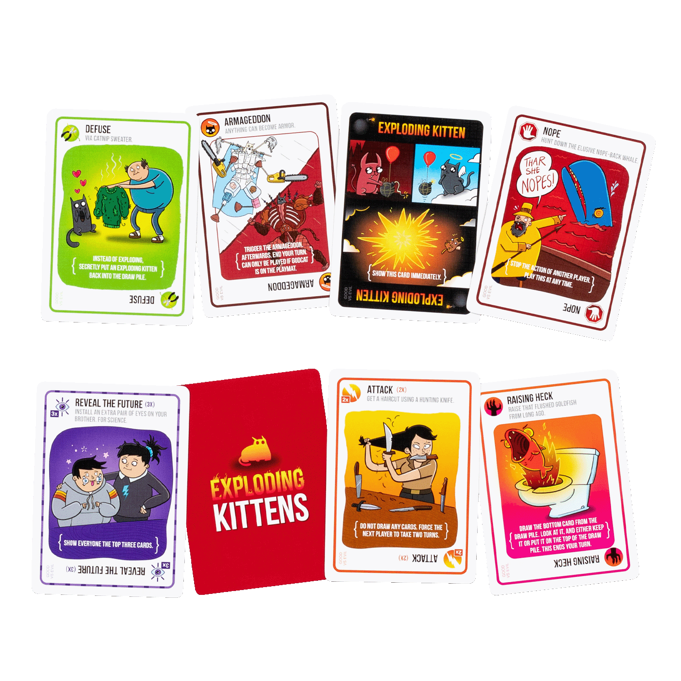 Exploding Kittens: Good vs Evil - Board Game Thẻ Bài Chiến Thuật - Exploding Kittens